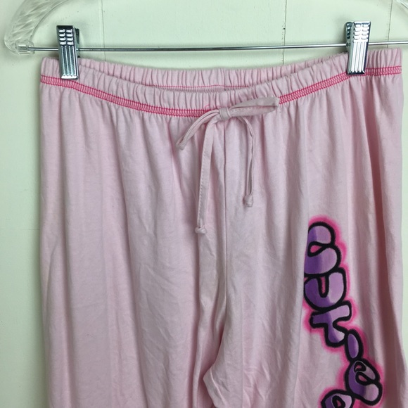 Vintage 90s Pink Cutie Pie Pajama Pants - Picture 3 of 6